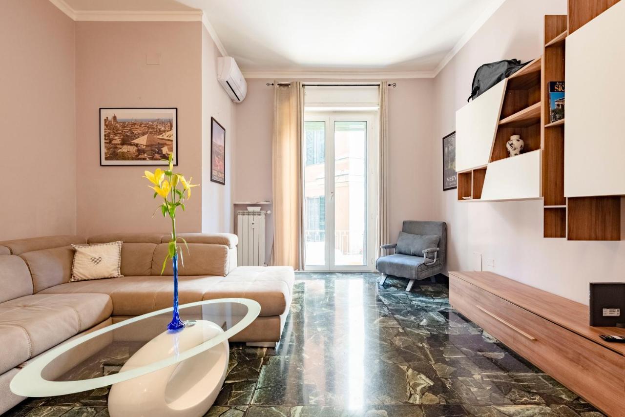 شقة Joivy Cute Flat With Terrace جنوة المظهر الخارجي الصورة